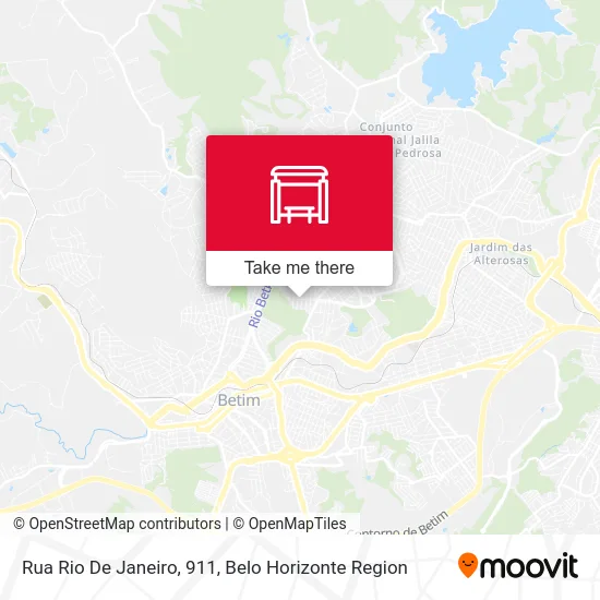 Rua Rio De Janeiro, 911 map