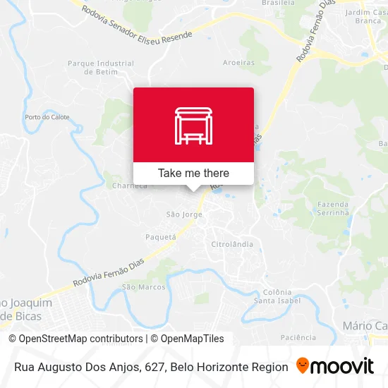Rua Augusto Dos Anjos, 627 map