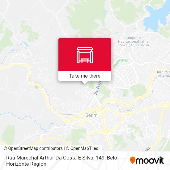 Rua Marechal Arthur Da Costa E Silva, 149 map