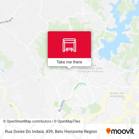 Rua Dores Do Indaiá, 439 map