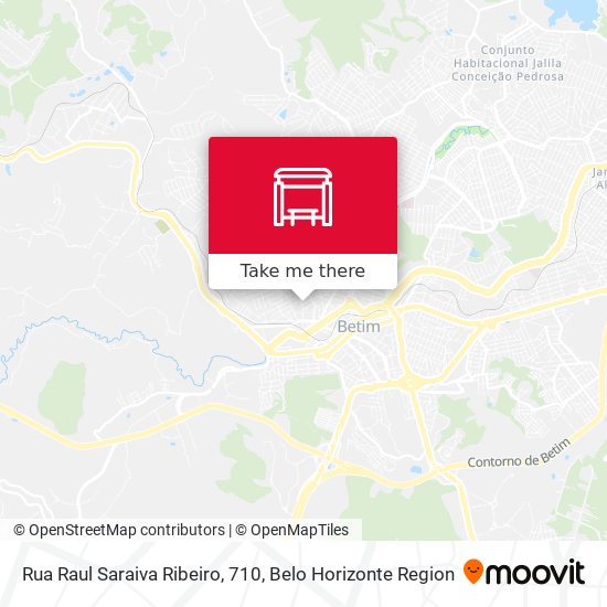 Rua Raul Saraiva Ribeiro, 710 map