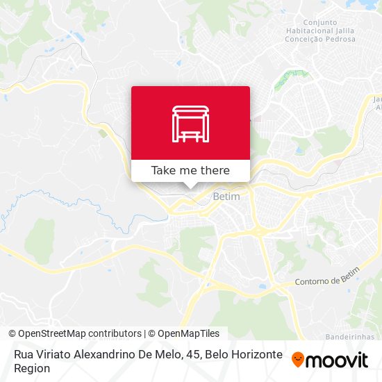 Rua Viriato Alexandrino De Melo, 45 map
