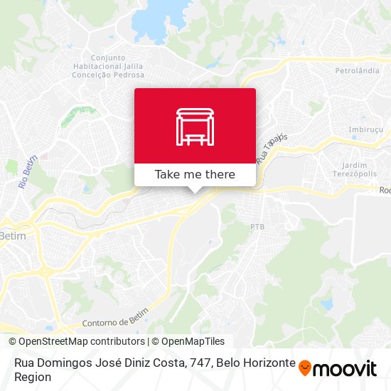 Rua Domingos José Diniz Costa, 747 map