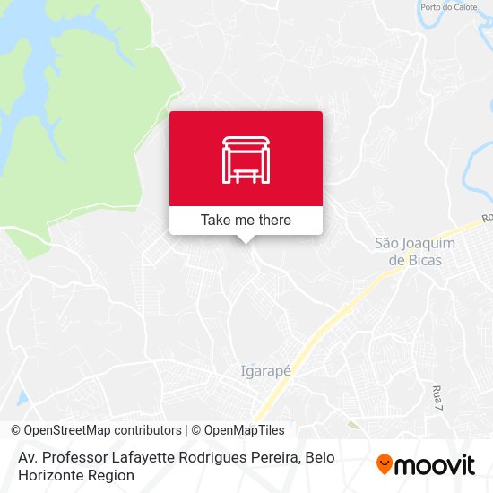 Av. Professor Lafayette Rodrigues Pereira map