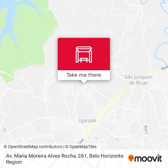 Mapa Av. Maria Moreira Alves Rocha, 261