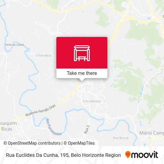 Rua Euclides Da Cunha, 195 map