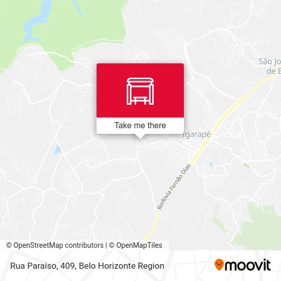 Rua Paraiso, 409 map