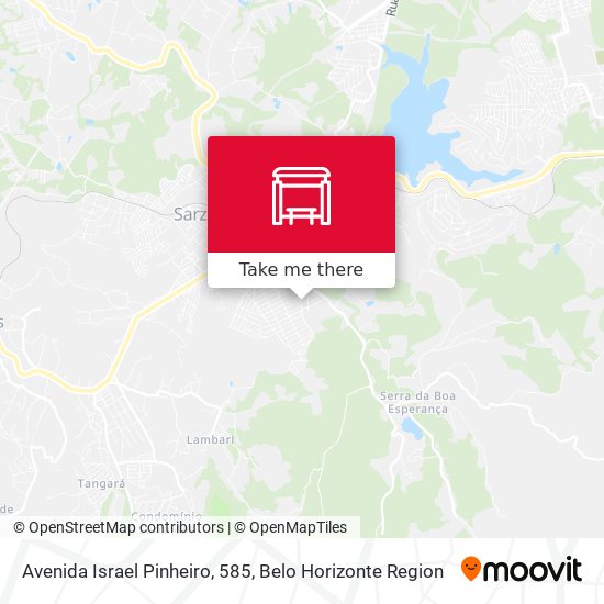 Avenida Israel Pinheiro, 585 map