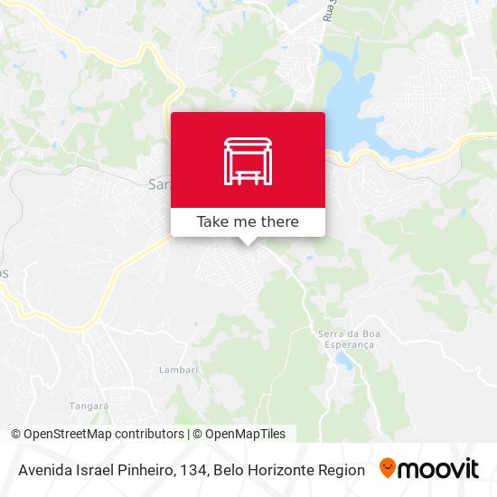 Avenida Israel Pinheiro, 134 map