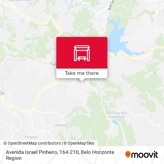 Avenida Israel Pinheiro, 164-210 map