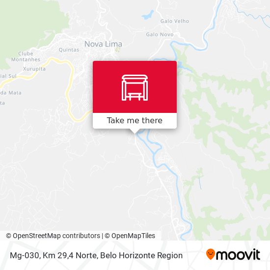Mg-030, Km 29,4 Norte map