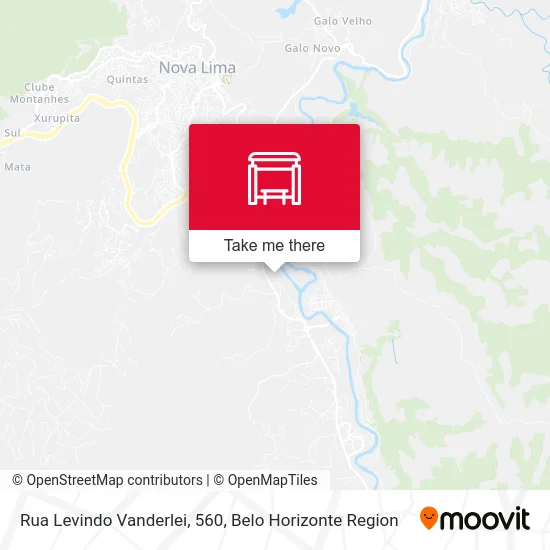 Rua Levindo Vanderlei, 560 map