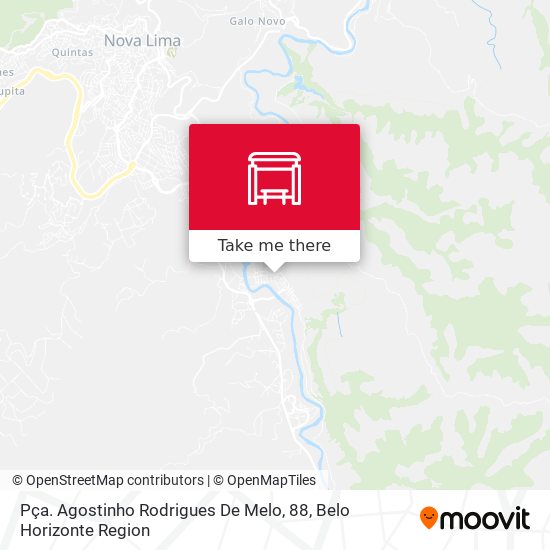 Pça. Agostinho Rodrigues De Melo, 88 map
