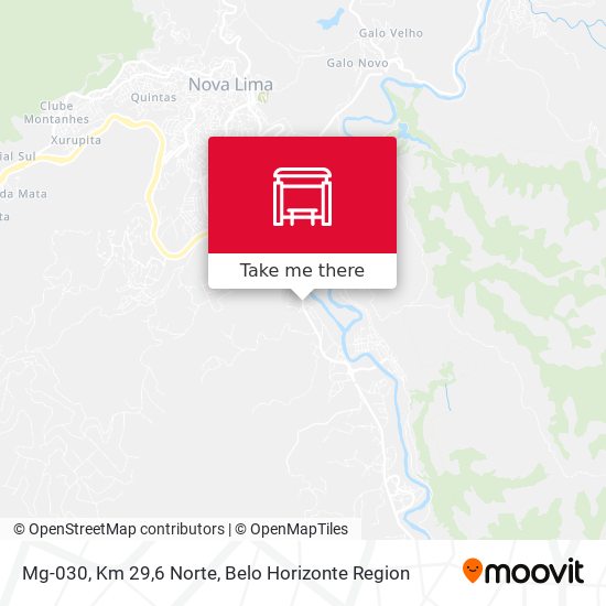 Mg-030, Km 29,6 Norte map