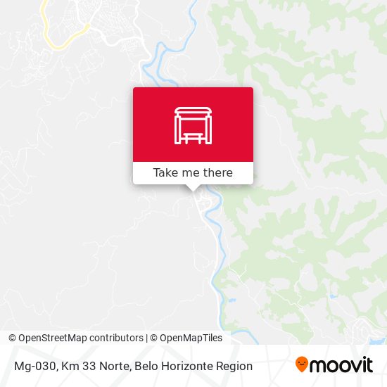 Mg-030, Km 33 Norte map