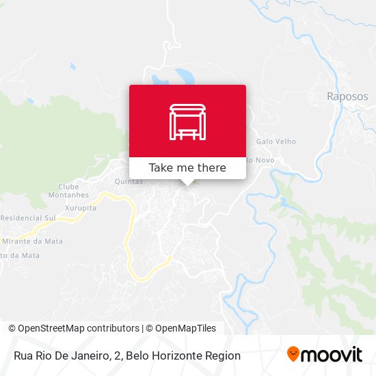 Rua Rio De Janeiro, 2 map