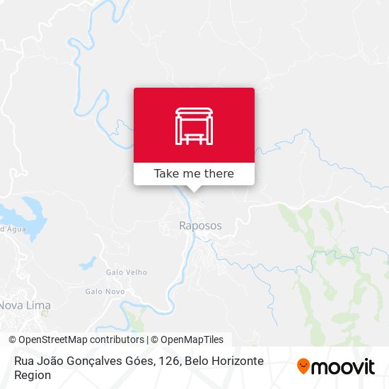 Rua João Gonçalves Góes, 126 map
