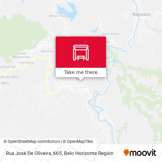 Rua José De Oliveira, 665 map
