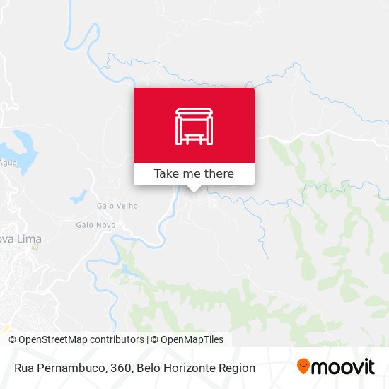 Rua Pernambuco, 360 map
