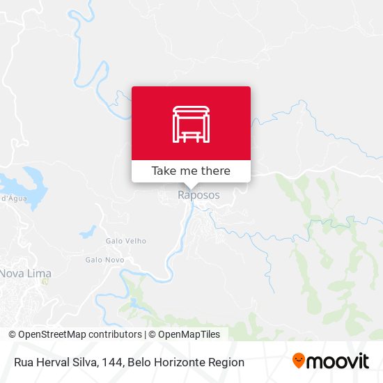 Rua Herval Silva, 144 map