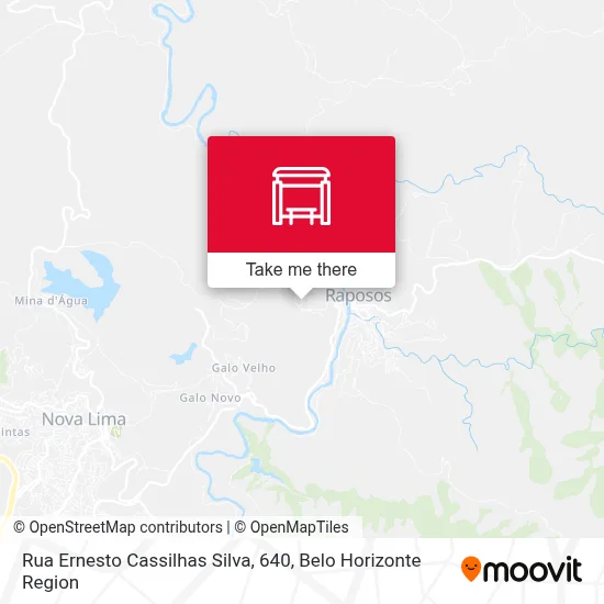 Rua Ernesto Cassilhas Silva, 640 map