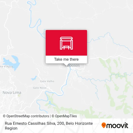 Rua Ernesto Cassilhas Silva, 200 map