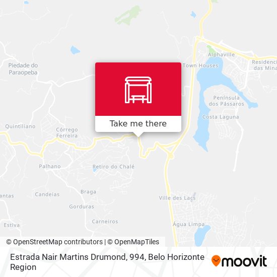 Estrada Nair Martins Drumond, 994 map