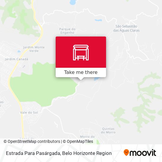 Estrada Para Pasárgada map