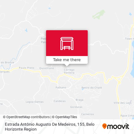 Estrada Antônio Augusto De Medeiros, 155 map