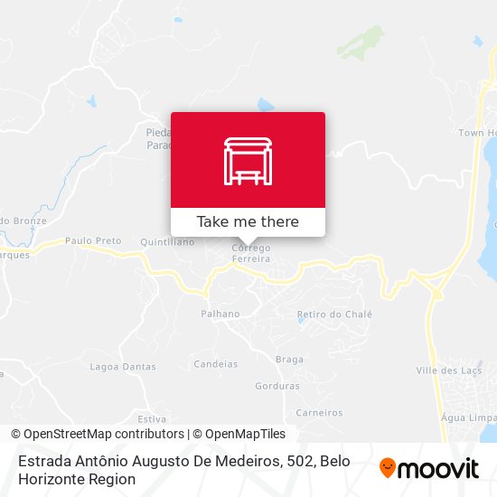 Estrada Antônio Augusto De Medeiros, 502 map