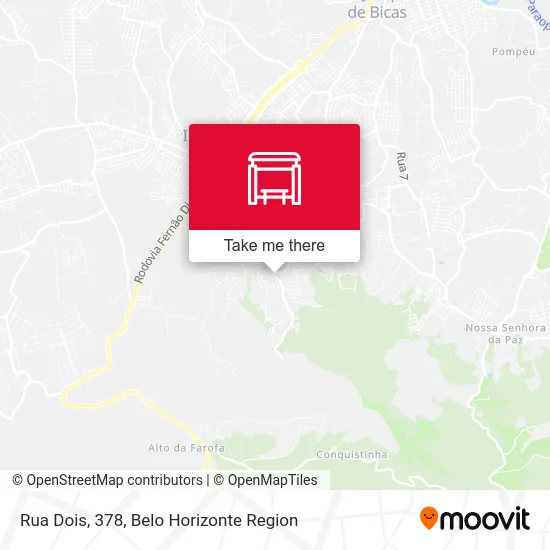 Rua Dois, 378 map