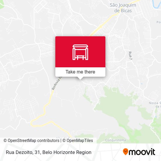 Rua Dezoito, 31 map