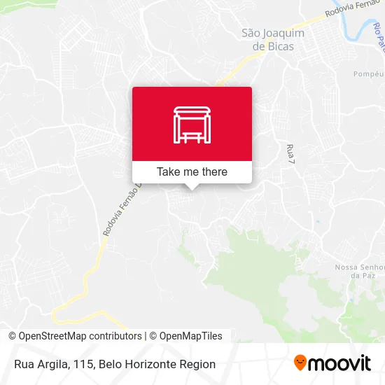 Rua Argila, 115 map