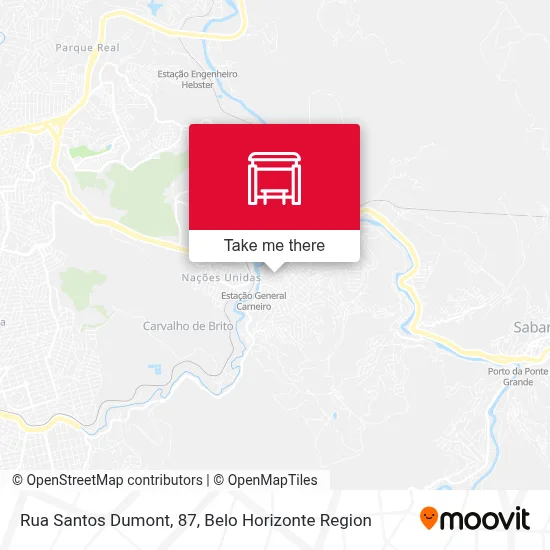 Rua Santos Dumont, 87 map
