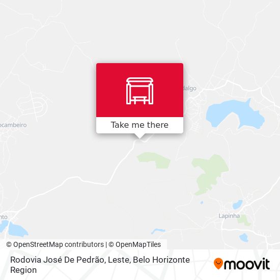 Rodovia José De Pedrão, Leste map
