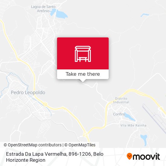Estrada Da Lapa Vermelha, 896-1206 map