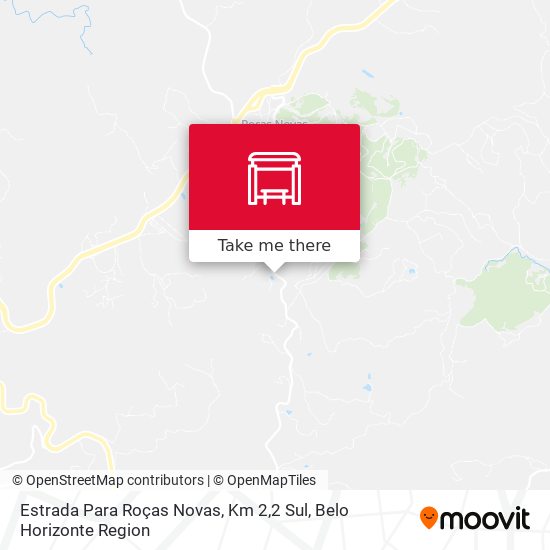 Estrada Para Roças Novas, Km 2,2 Sul map