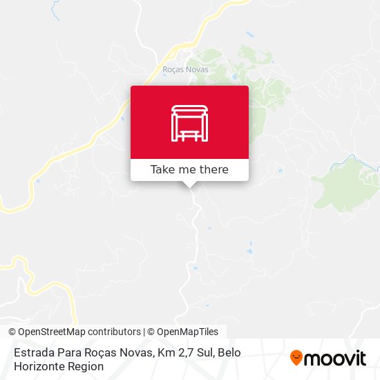 Estrada Para Roças Novas, Km 2,7 Sul map