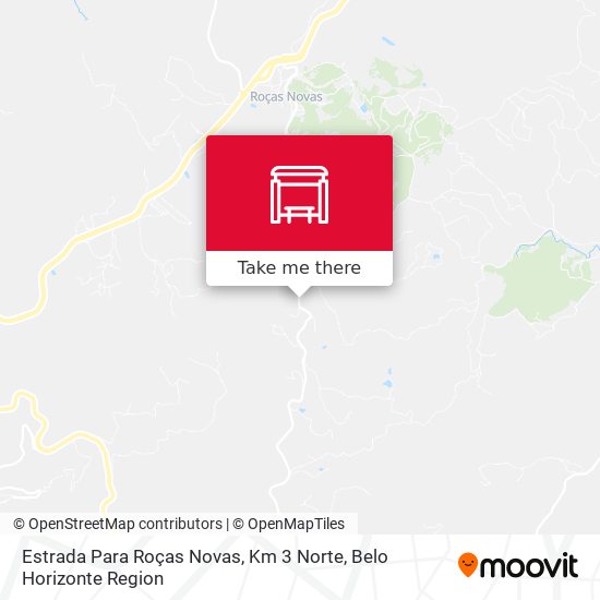 Estrada Para Roças Novas, Km 3 Norte map