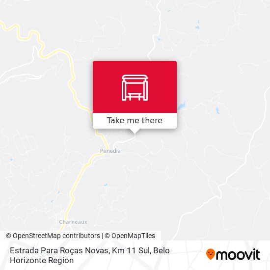 Estrada Para Roças Novas, Km 11 Sul map