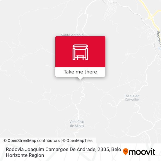 Rodovia Joaquim Camargos De Andrade, 2305 map