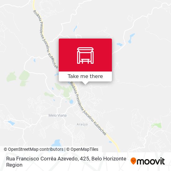 Rua Francisco Corrêa Azevedo, 425 map