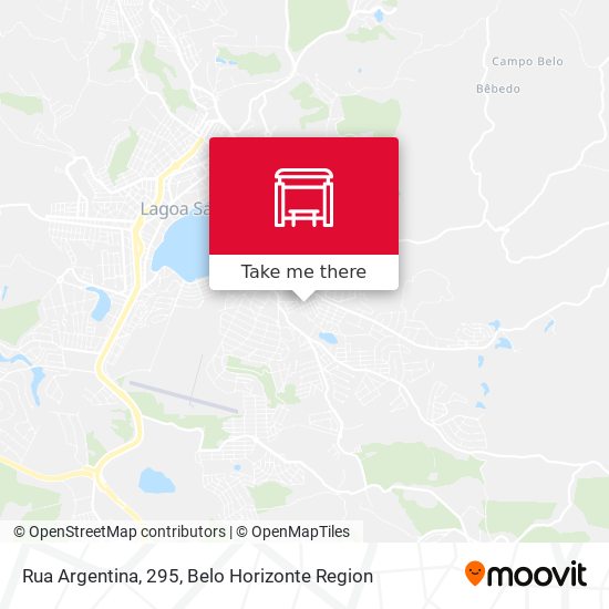 Rua Argentina, 295 map