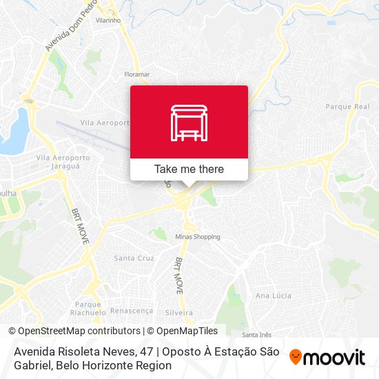 Mapa Avenida Risoleta Neves, 47 | Oposto À Estação São Gabriel