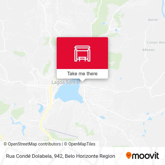 Rua Condé Dolabela, 942 map