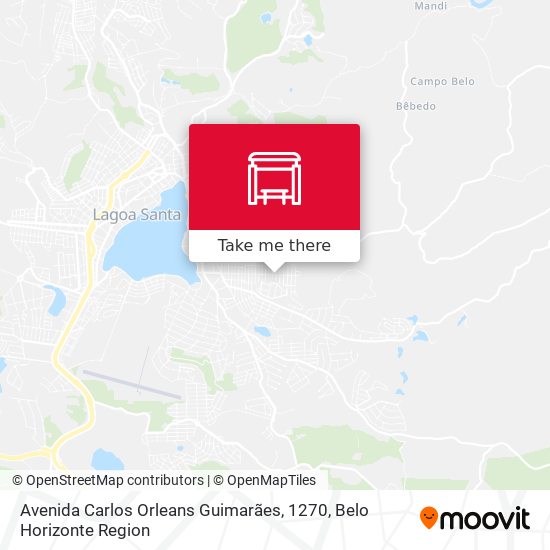 Avenida Carlos Orleans Guimarães, 1270 map
