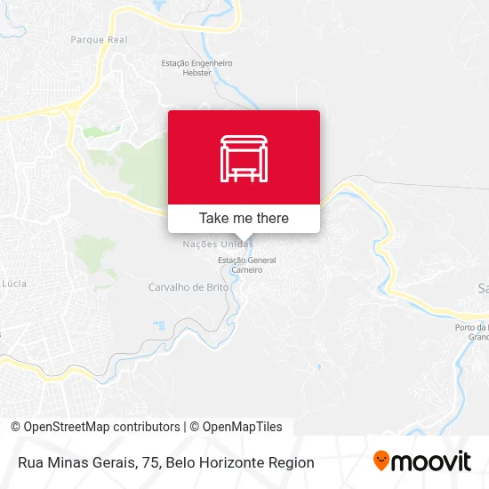 Rua Minas Gerais, 75 map