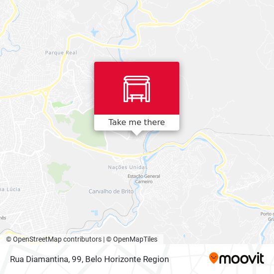 Rua Diamantina, 99 map