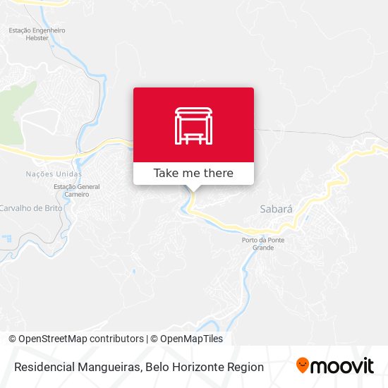 Residencial Mangueiras map