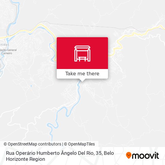 Rua Operário Humberto Ângelo Del Rio, 35 map